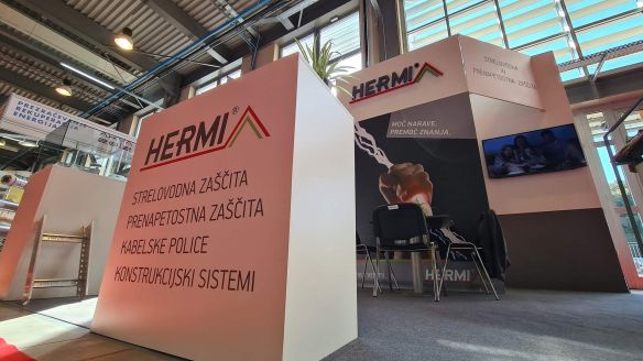 Hermi exhibiting at the 61st Home Fair in Ljubljana and at the 24th International Spring Fair in Bjelovar